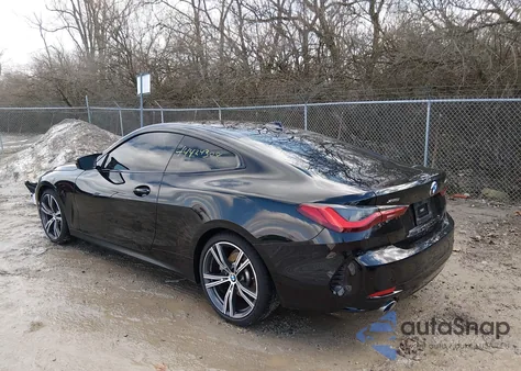 2021 BMW 430I xDrive z USA, uszkodzony, nr VIN WBA73AP06MCF72342